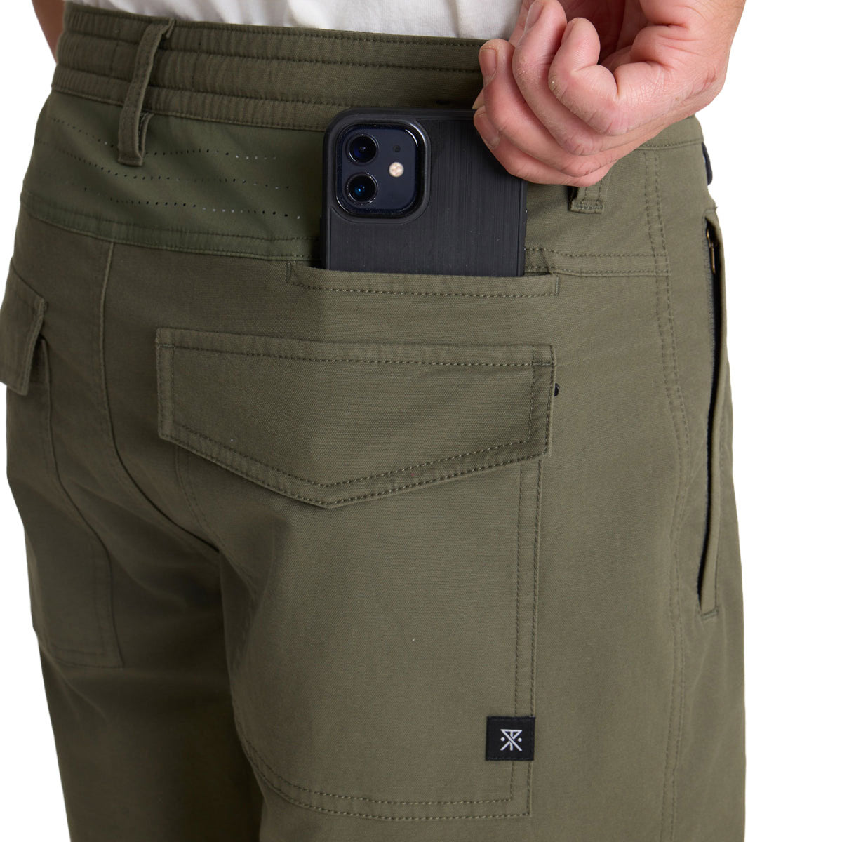 Roark Layover Pro Traveler Pants - Military image 4