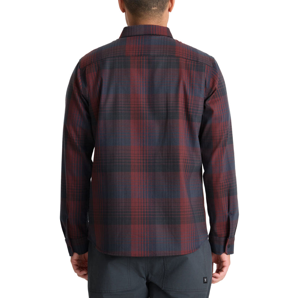 Roark Diablo Long Sleeve Shirt - Sangria image 2