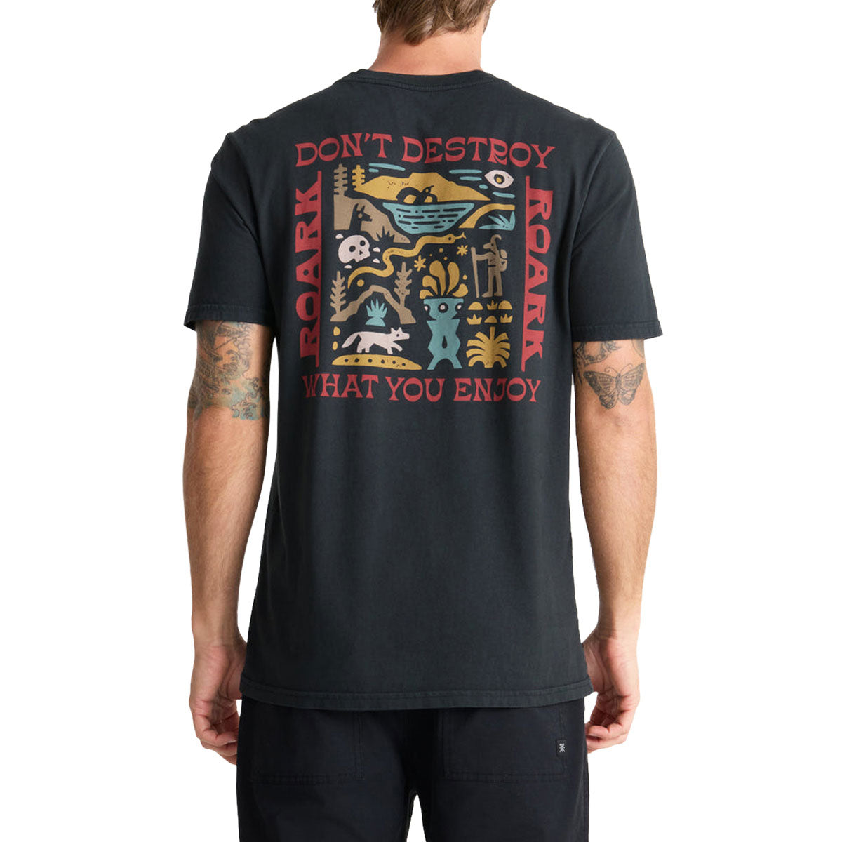 Roark Enjoy T-Shirt - Black image 4