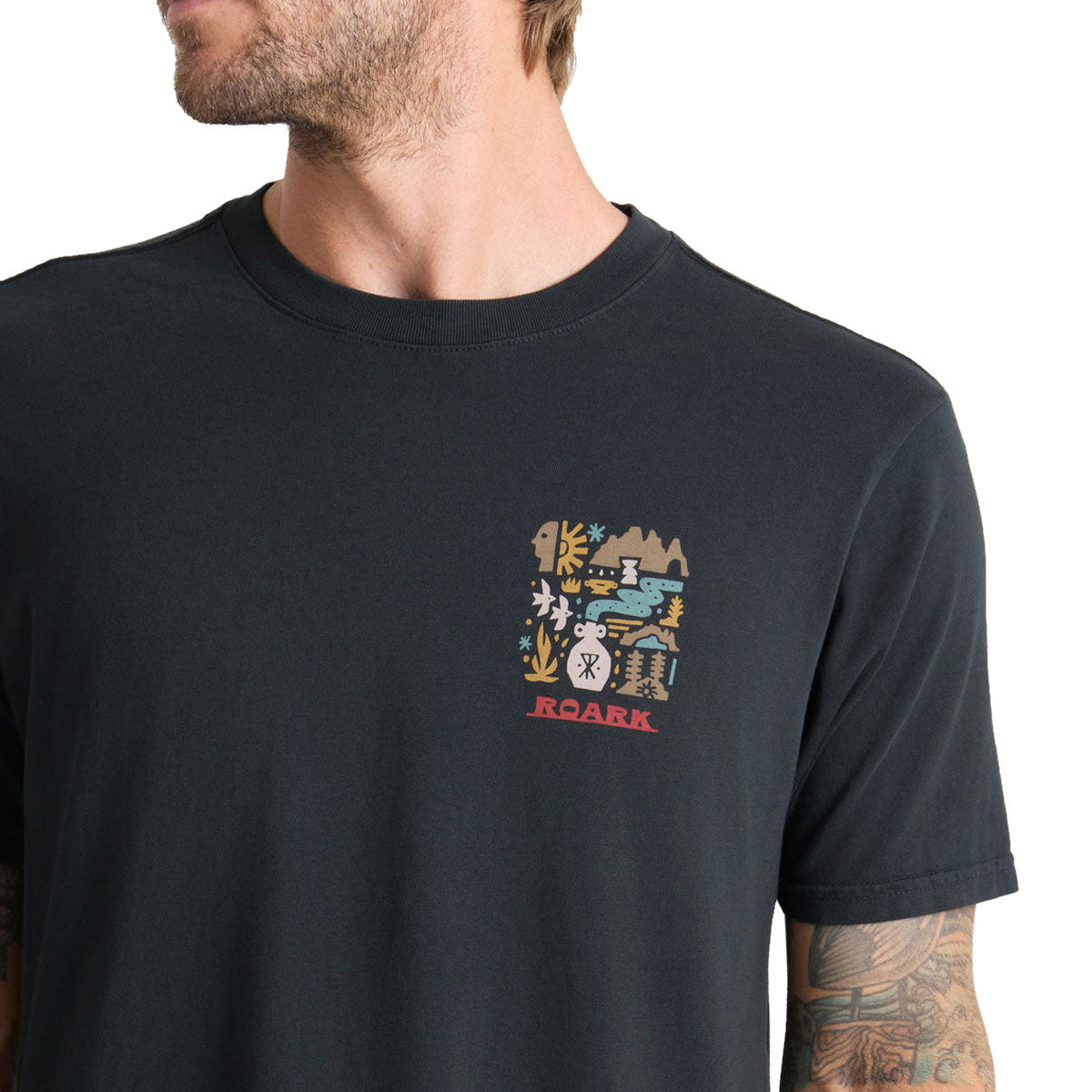 Roark Enjoy T-Shirt - Black image 5