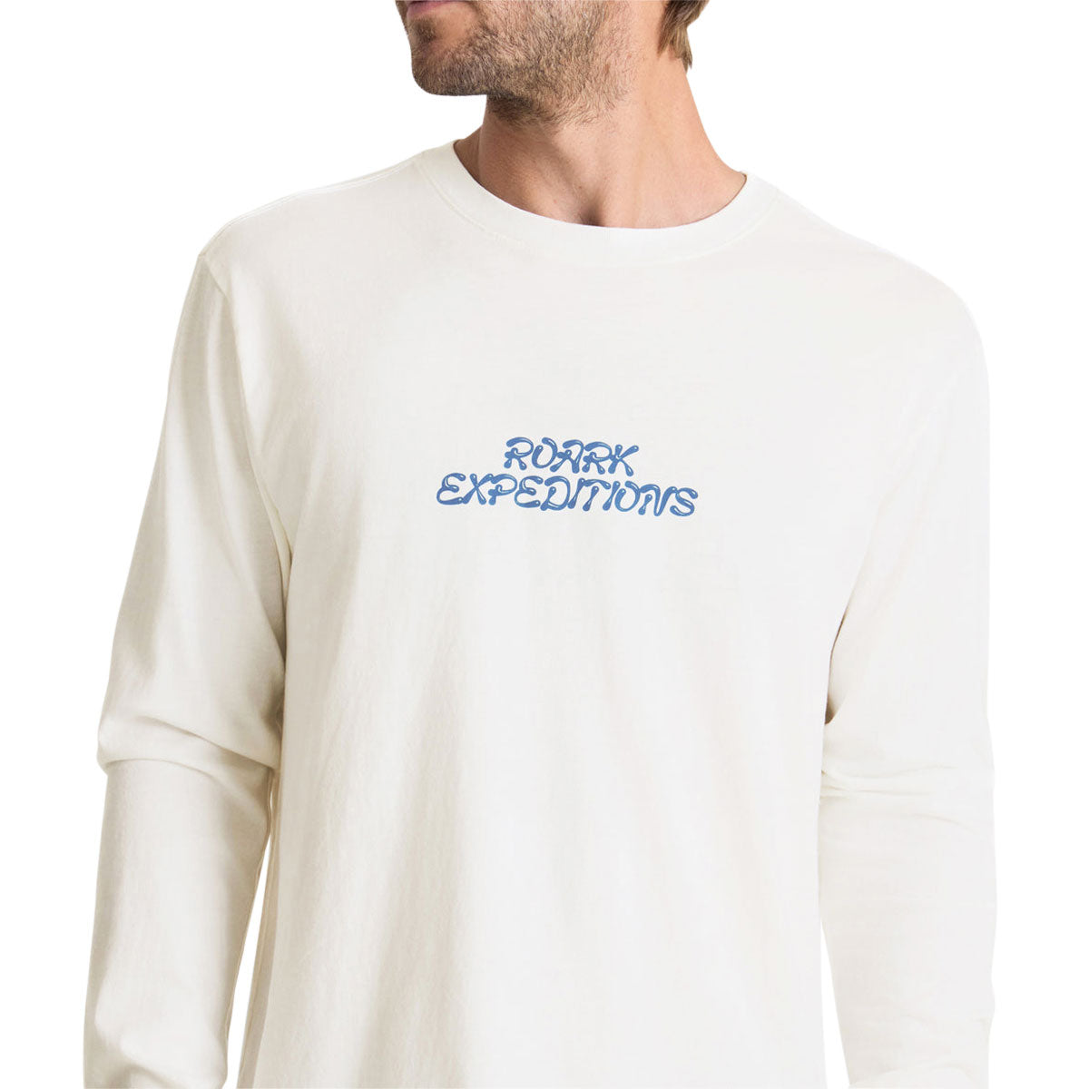 Roark Roaming Sunset Long Sleeve T-Shirt - Off White image 5