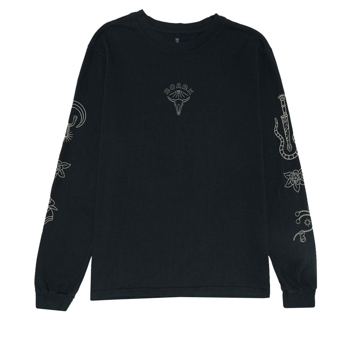 Roark Gaucho Icons Long Sleeve T-Shirt - Black image 1