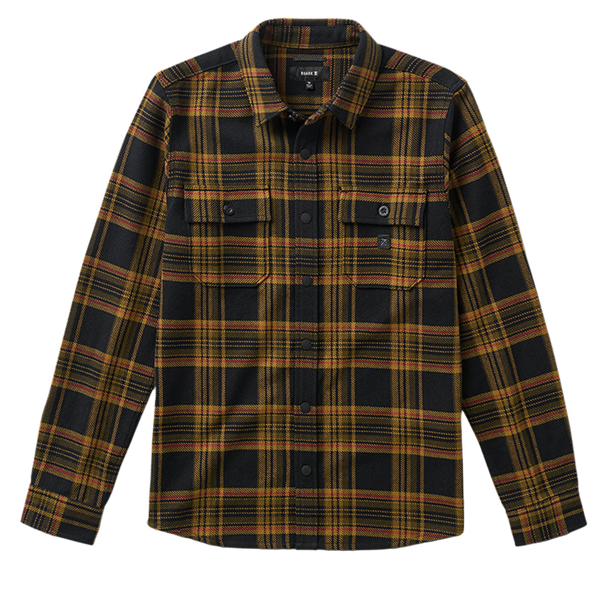 Roark Nordsman Cotton Long Sleeve Shirt - Black image 4