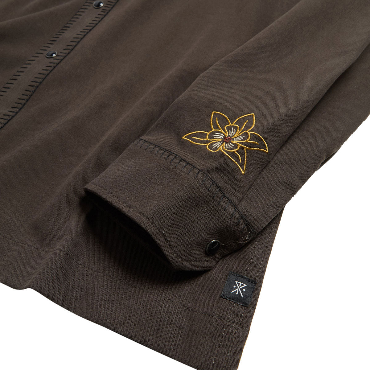 Roark Gaucho Range Long Sleeve Shirt - Dark Brown image 3