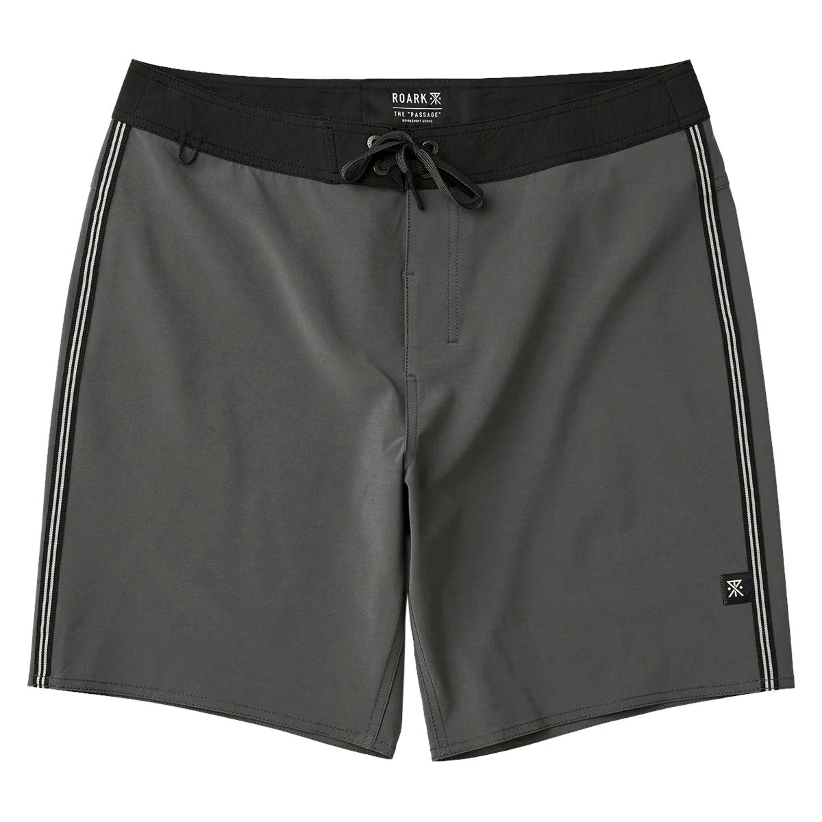 Roark Passage Boardshorts - Charcoal image 1