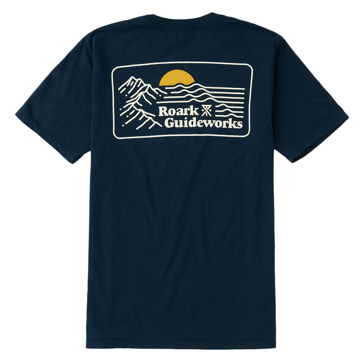 Roark Earth & Sea T-Shirt - Navy image 1