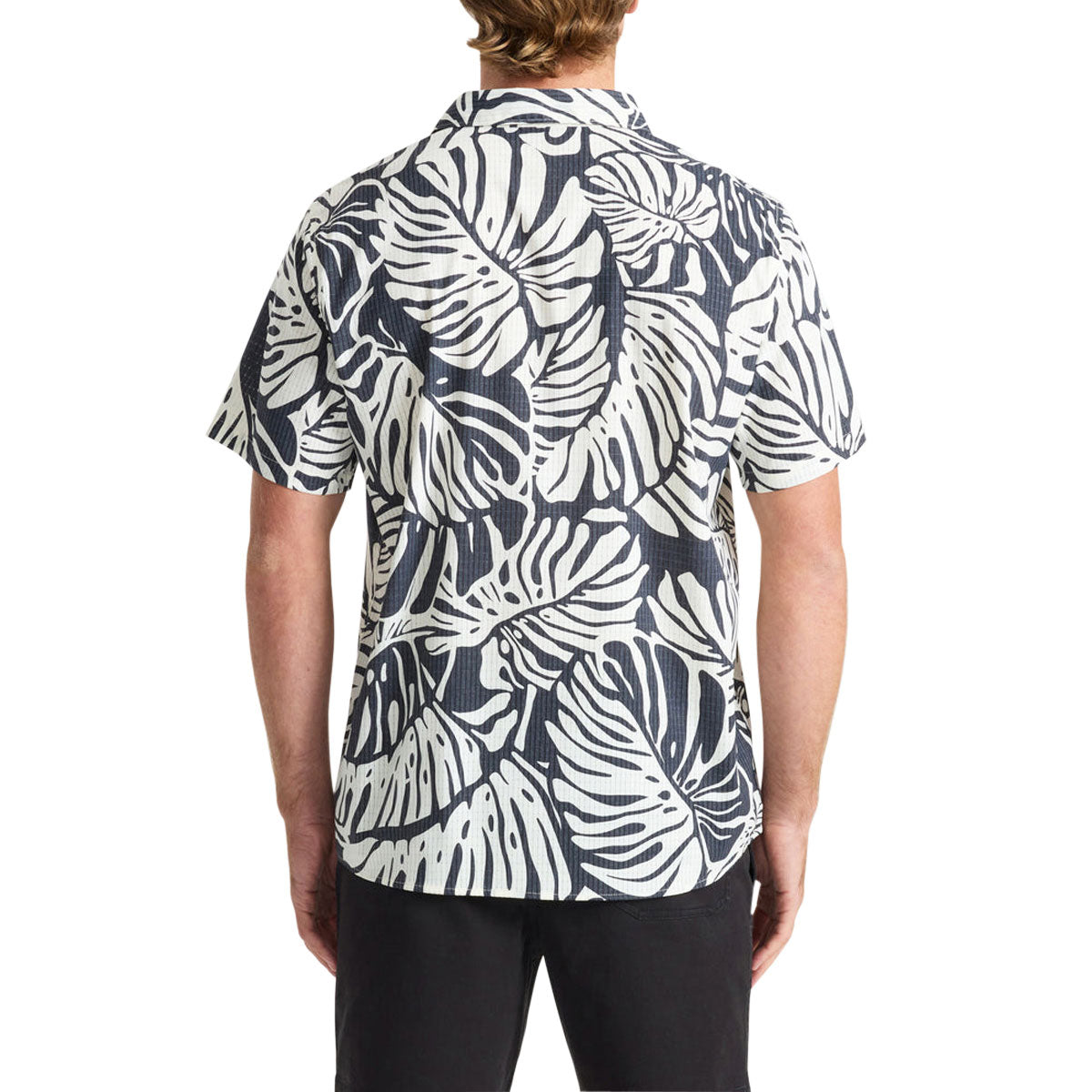 Roark Bless Up Shirt - Black Monstera image 2