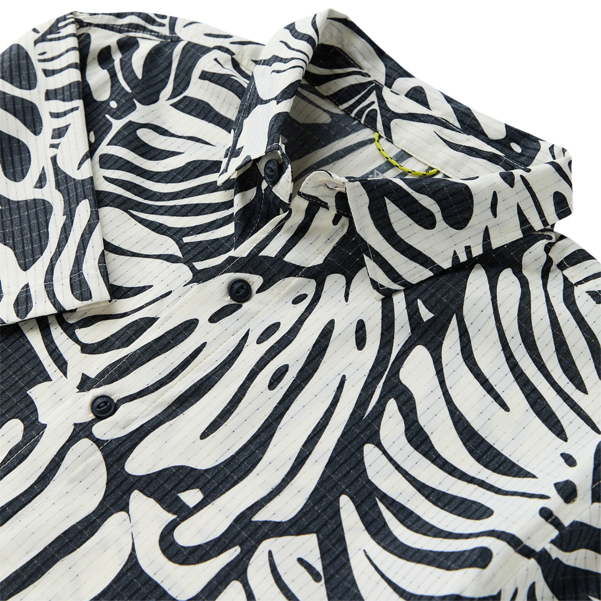 Roark Bless Up Shirt - Black Monstera image 5