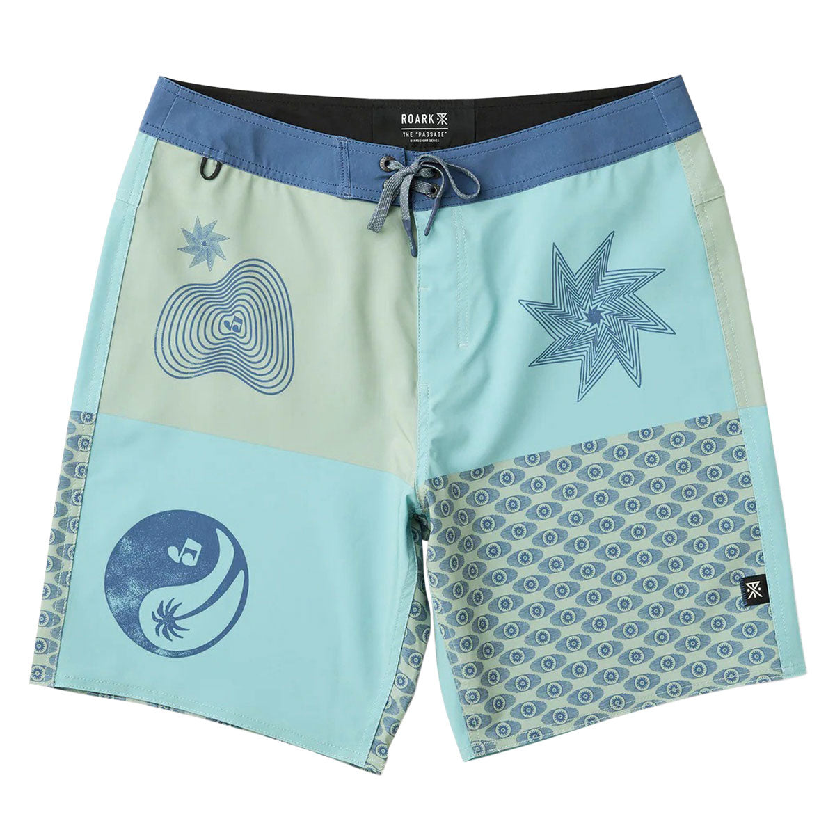 Roark Passage Boardshorts - Hazy Blue image 1