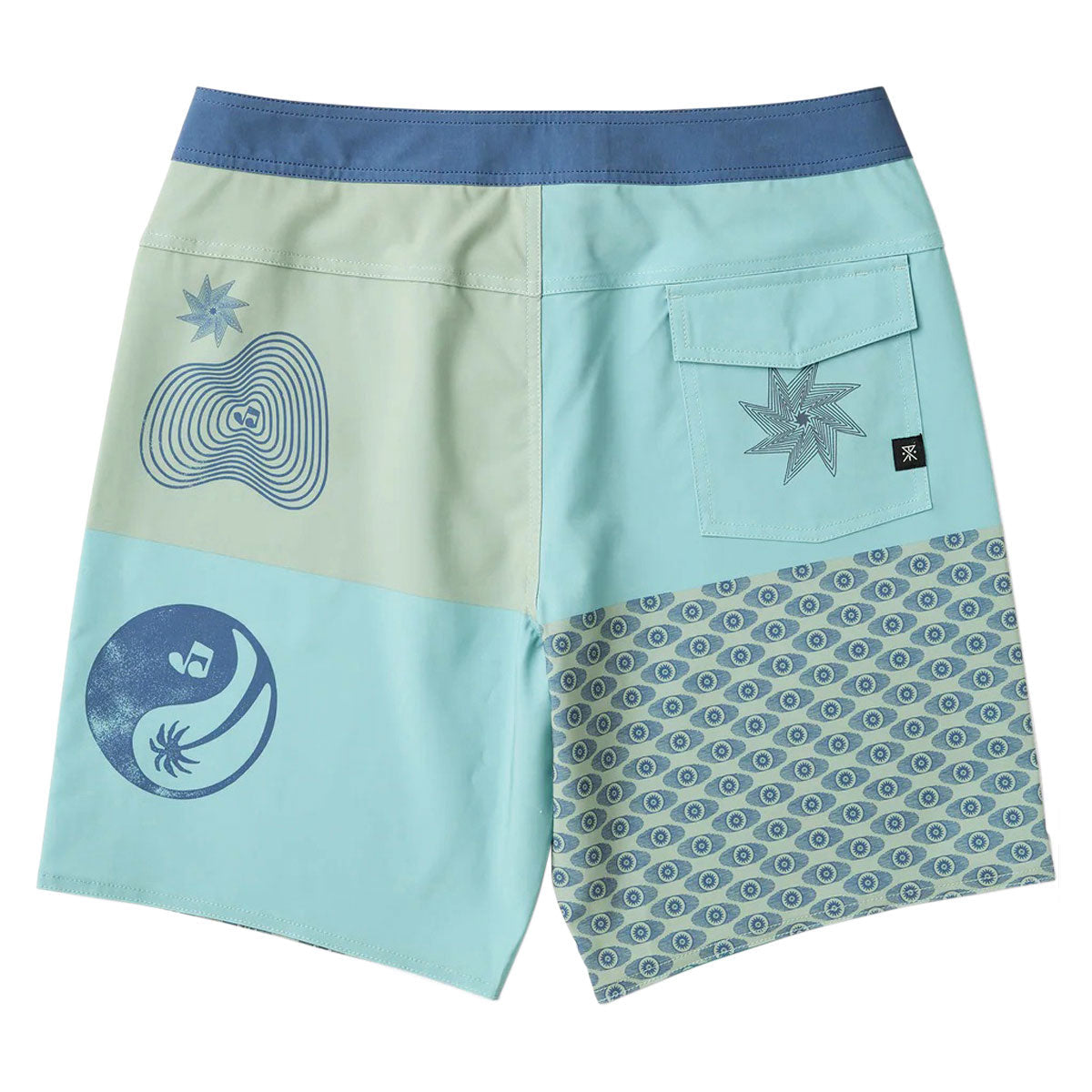 Roark Passage Boardshorts - Hazy Blue image 2