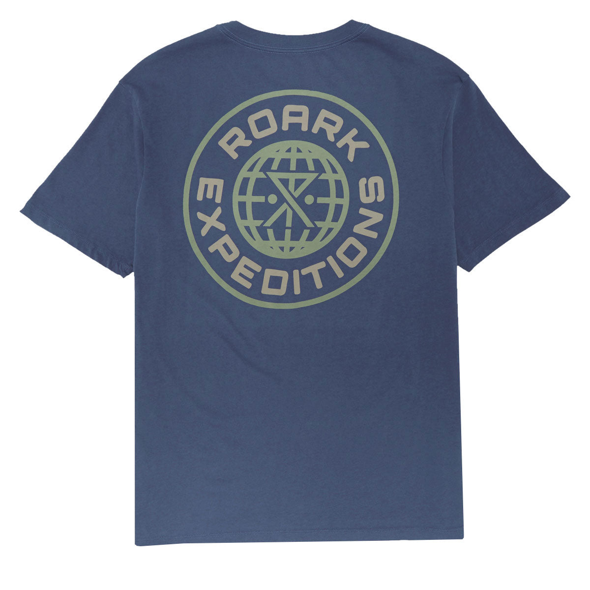 Roark Goin Global T-Shirt - Washed Indigo image 2