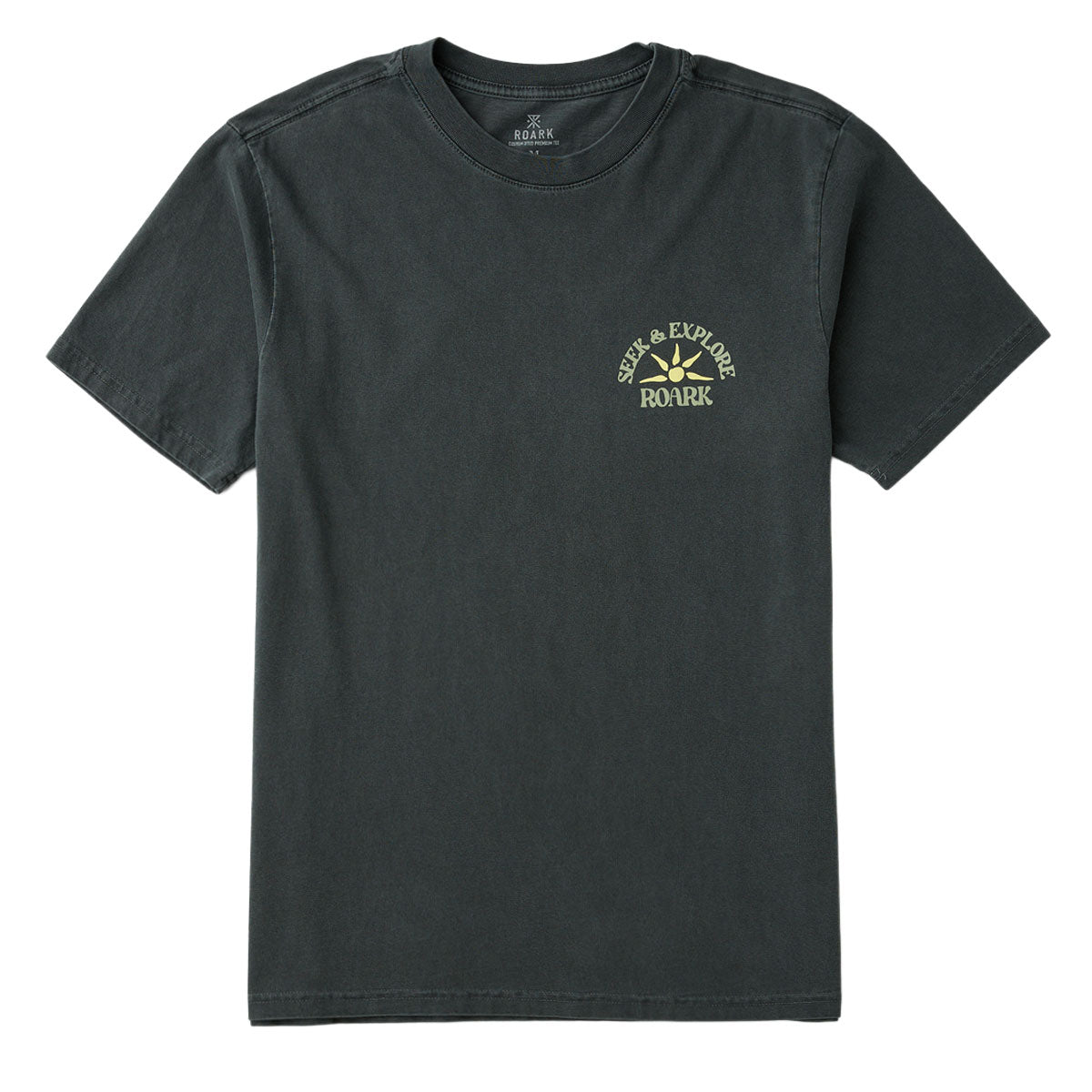 Roark Seek & Explore T-Shirt - Charcoal image 2