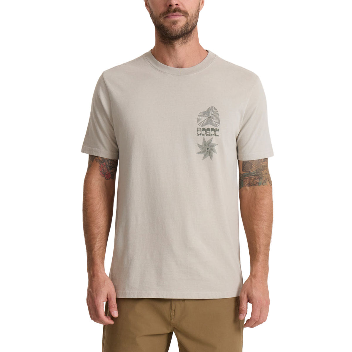 Roark Phonograph T-Shirt - Fossil image 3