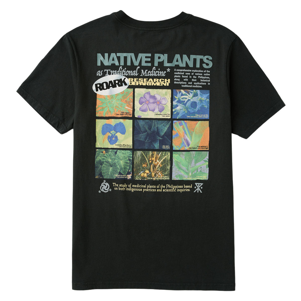Roark Plant Medicine T-Shirt - Washed Black image 1