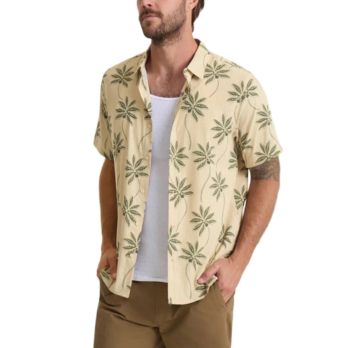 Roark Bless Up Shirt - Fossil Print image 4