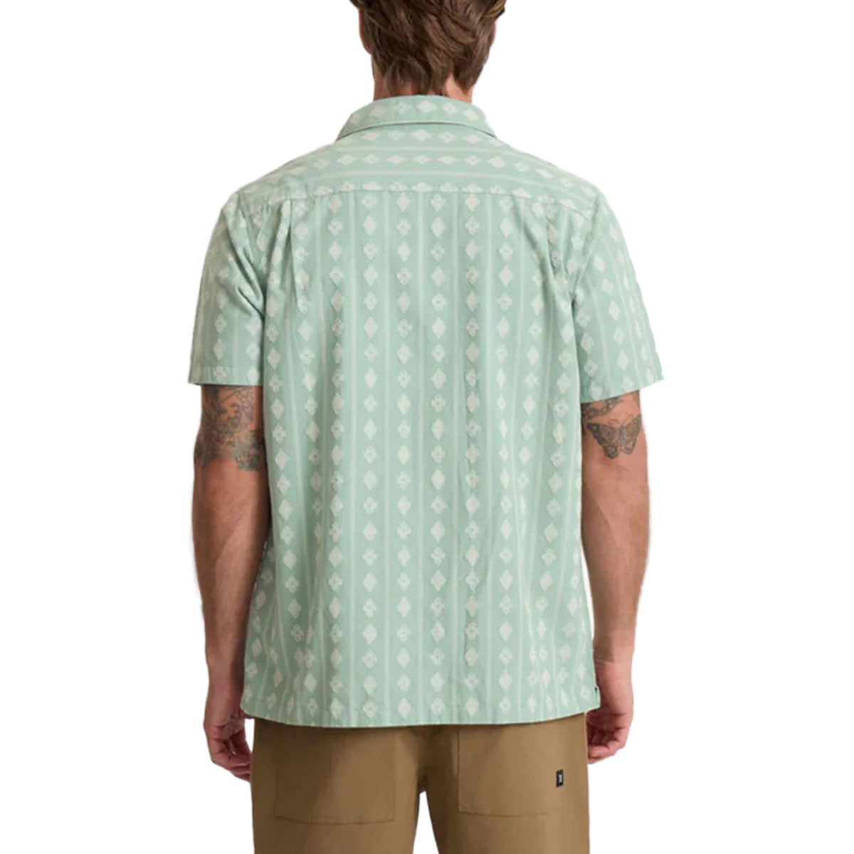Roark Gonzo Woven Shirt - Hazy Blue Jacquard image 2