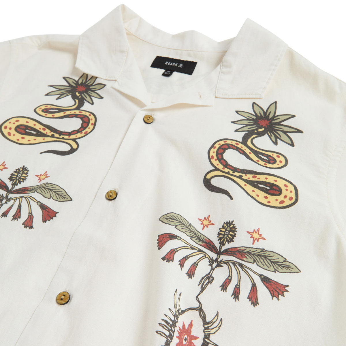 Roark Gonzo Woven Shirt - Unbleached image 4