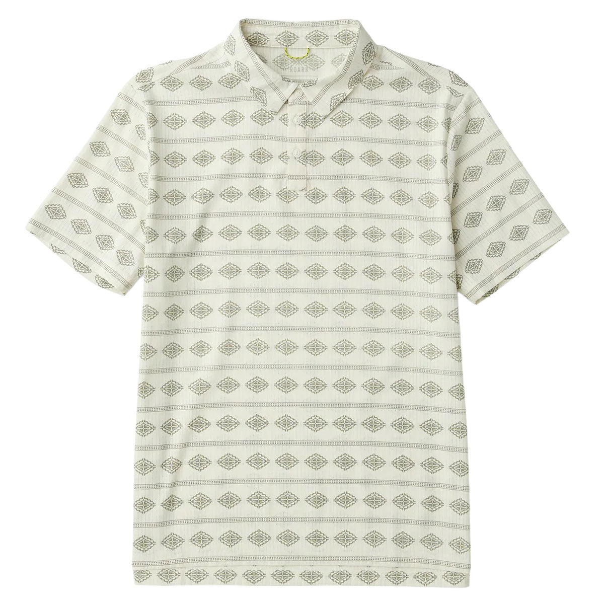 Roark Bless Up Polo Shirt - Unbleached image 3