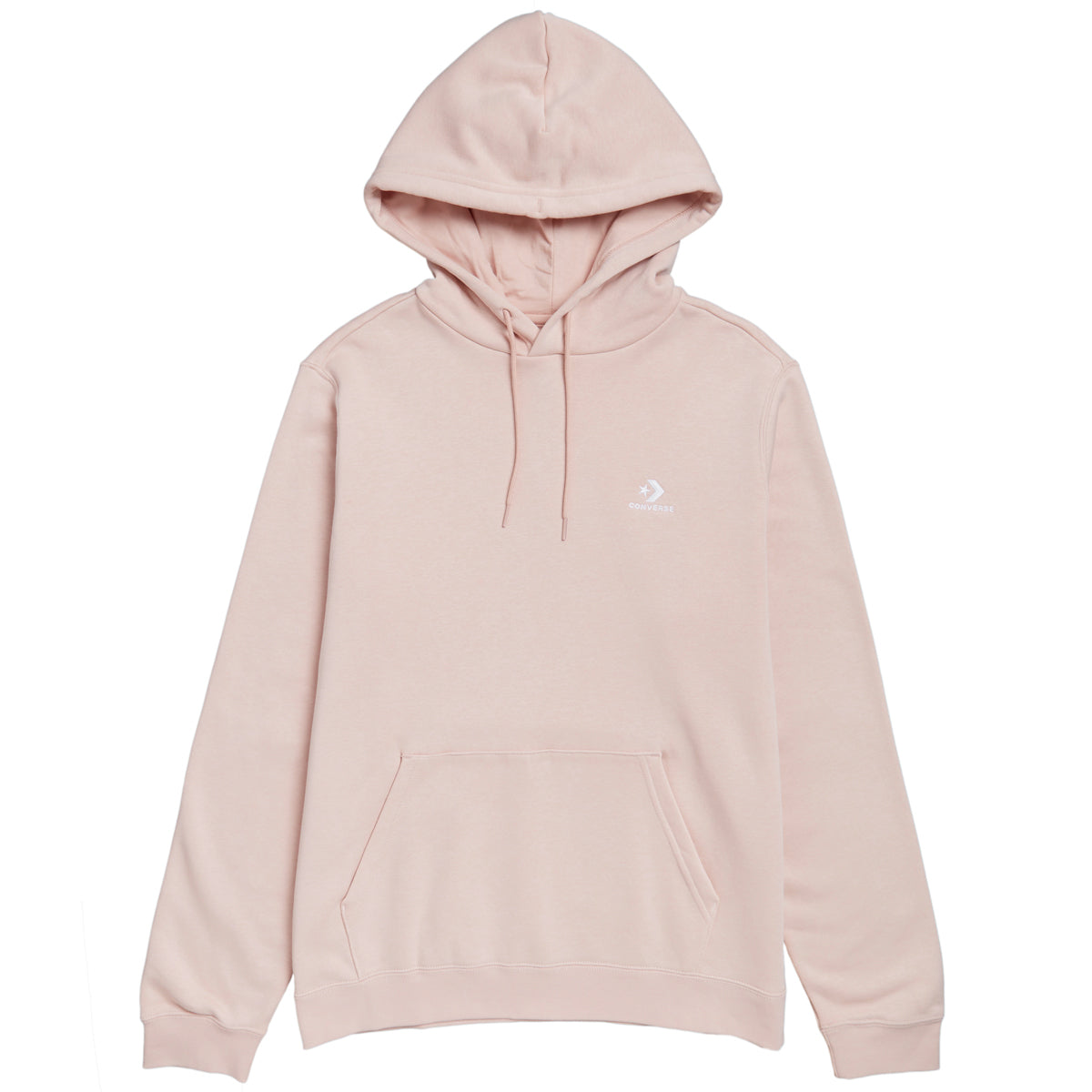 Converse Go-to Embroidered Star Chevron Hoodie - Pink Sage image 1