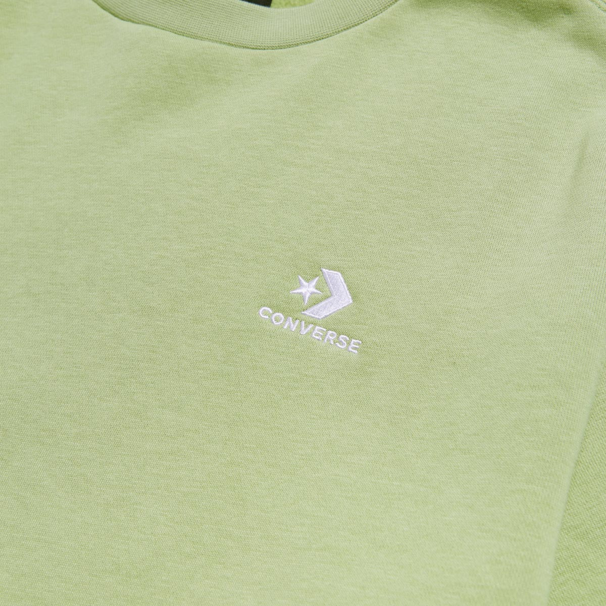 Converse Go-to Embroidered Star Chevron Crew Sweatshirt - Vitality Green image 2