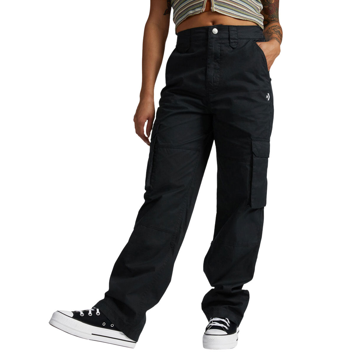 Converse Relaxed Cargo Pants - Black image 1