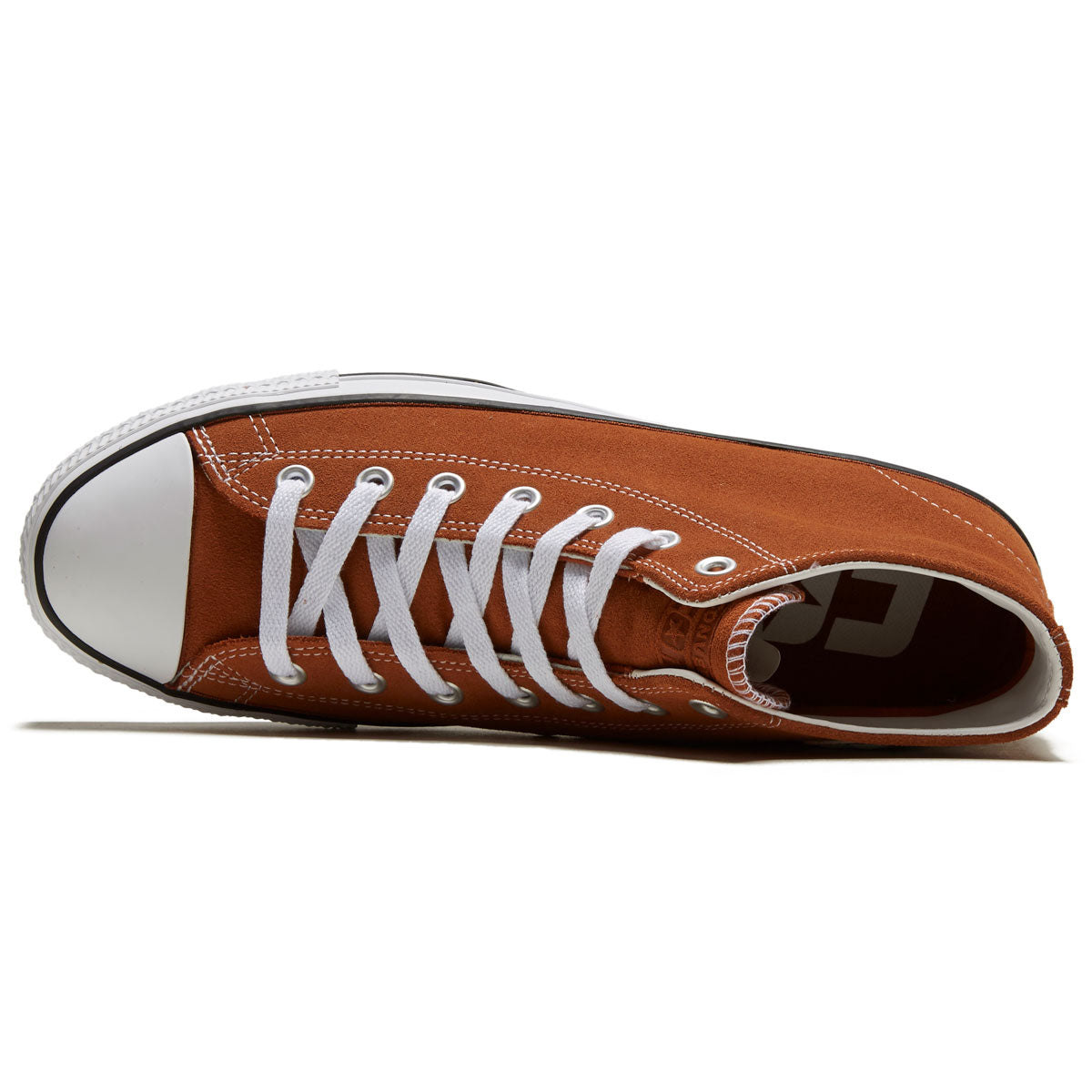 Converse Chuck Taylor All Star Pro Mid Shoes - Tawny Owl/White/Black image 3