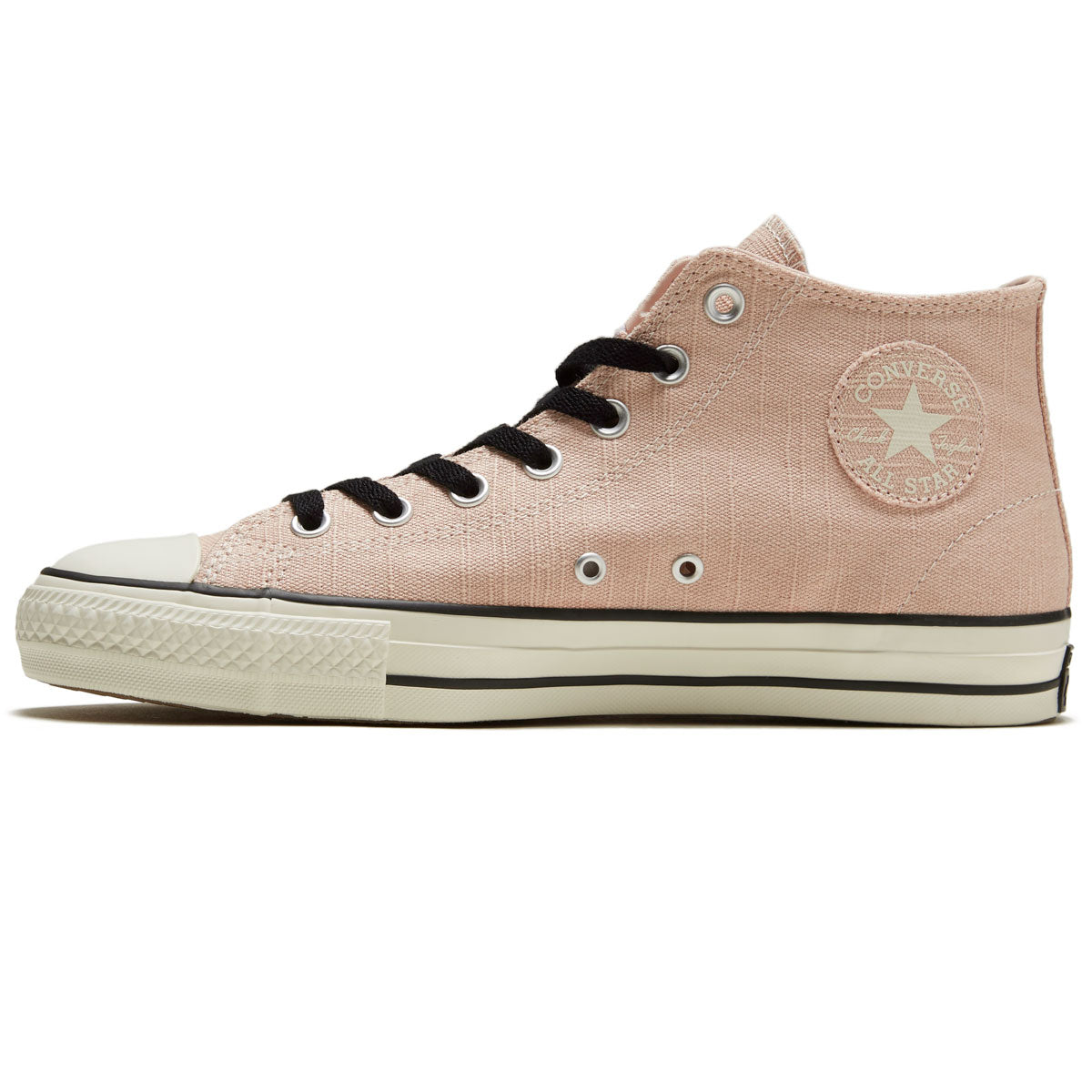 Converse Chuck Taylor All Star Pro Hemp Mid Shoes - Pink Sage/Egret/Black image 2