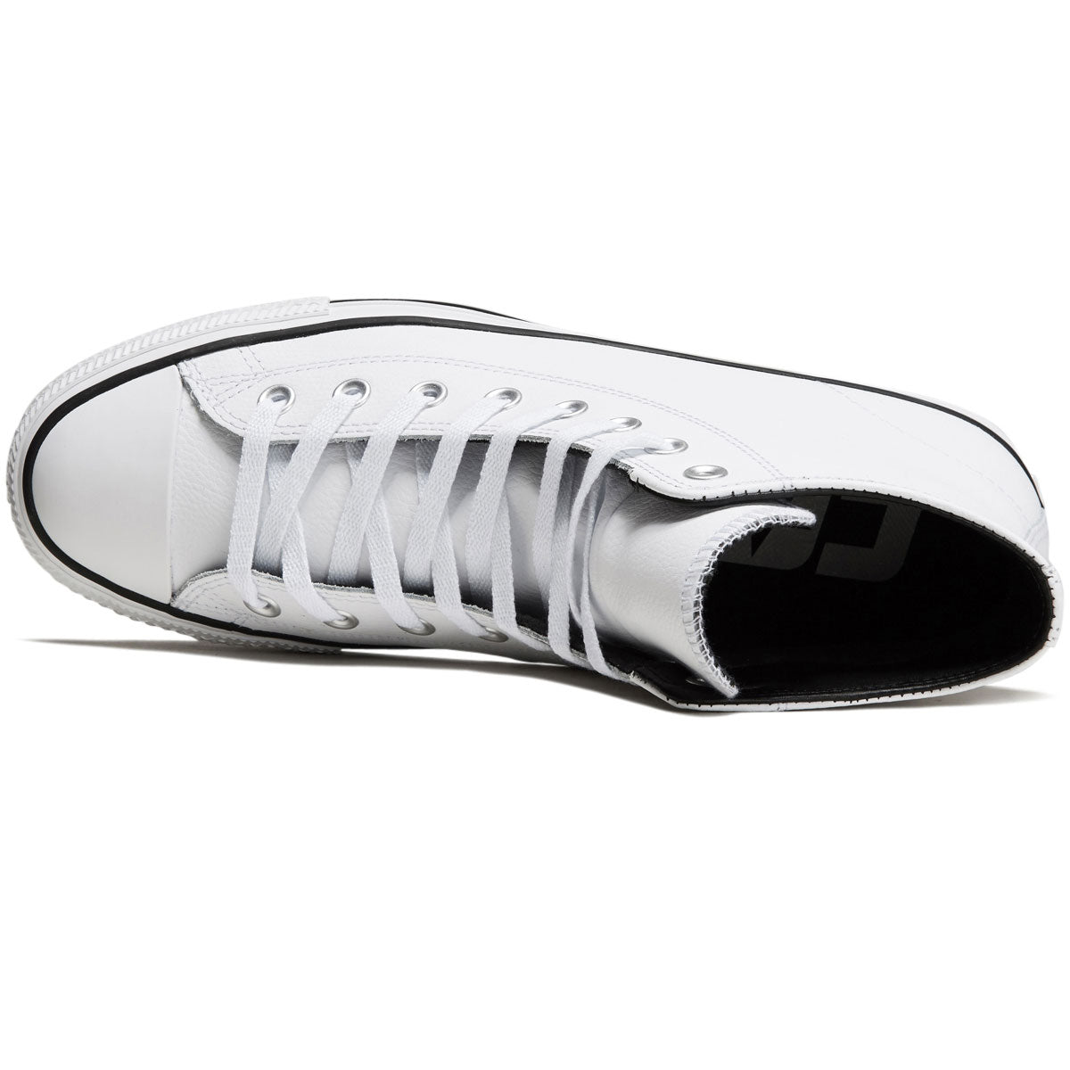 Converse Ctas Pro Hi Shoes - White/White/Black image 3