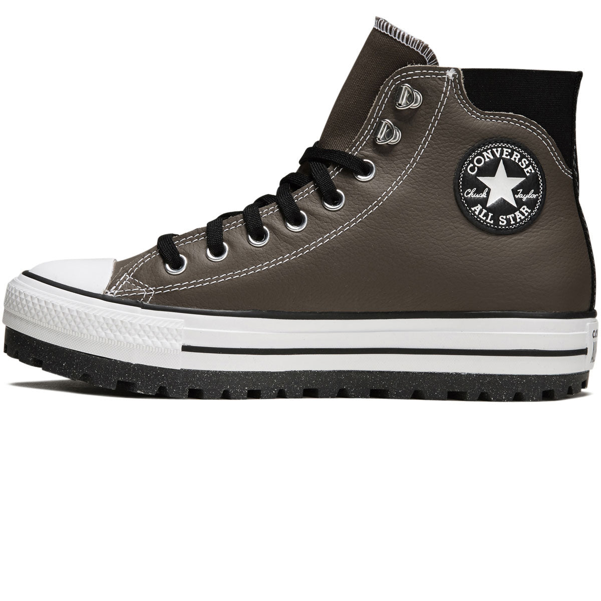 Converse Ctas City Trek Wp Hi Shoes - Engine Smoke/Black/White image 2