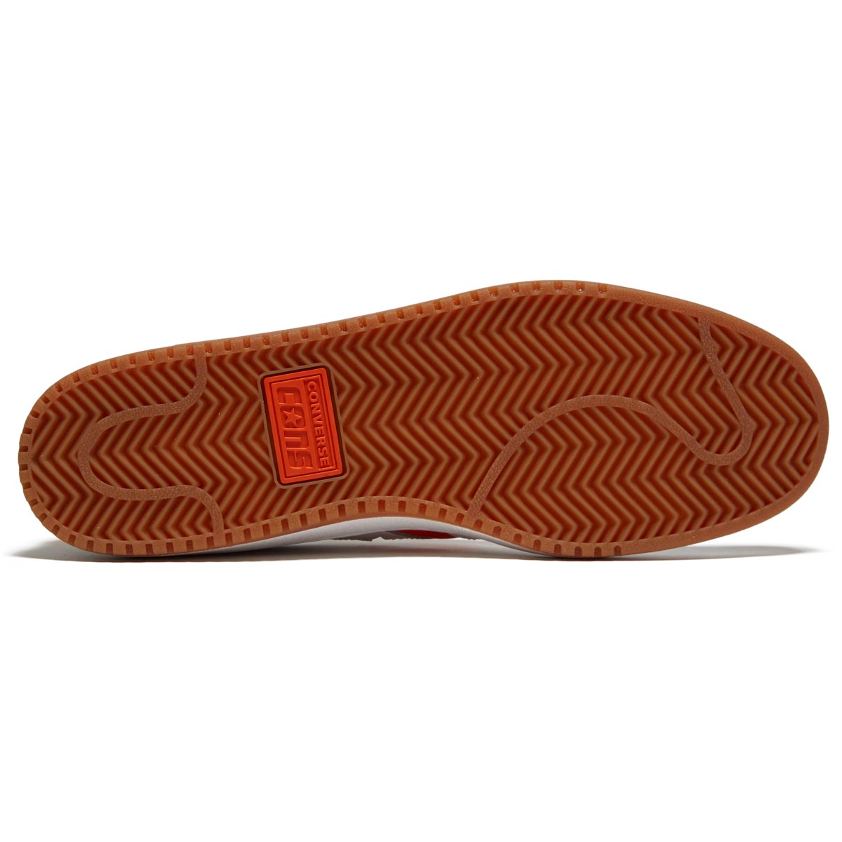 Converse AS-1 Pro Leather Ox Shoes - White/Orange/White image 4