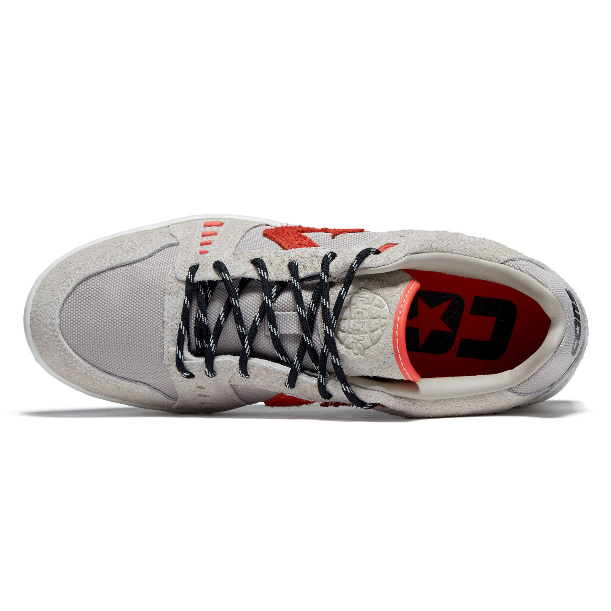 Converse AS-1 Pro Ox Shoes - Papyrus/Black/Vermillion Red – Daddies Board Shop