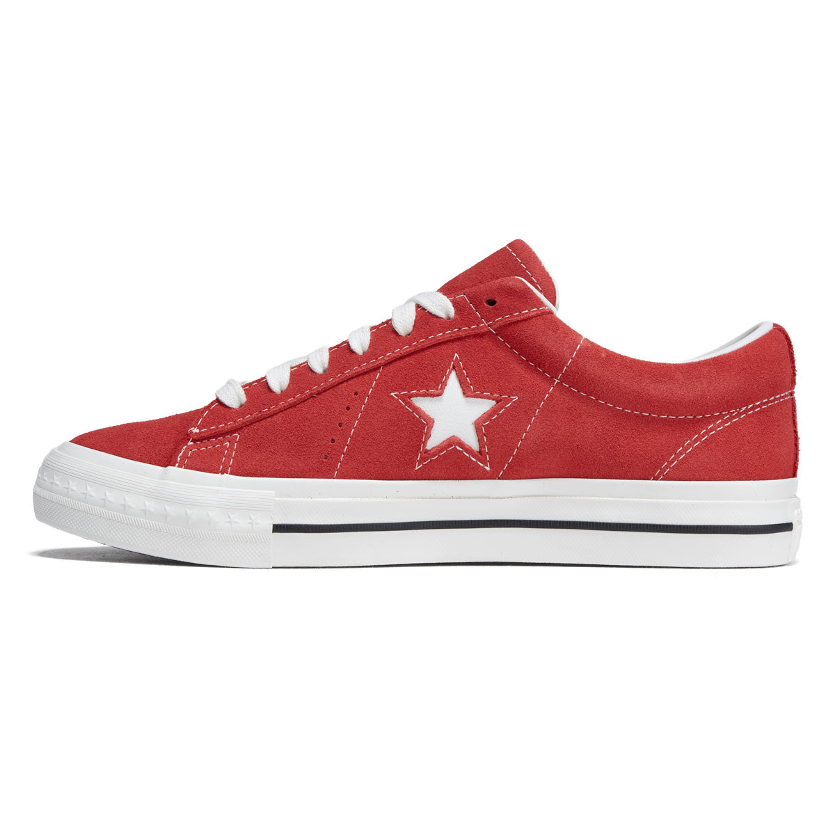 Converse One Star 95 Ox Shoes - Red/Vintage White image 2