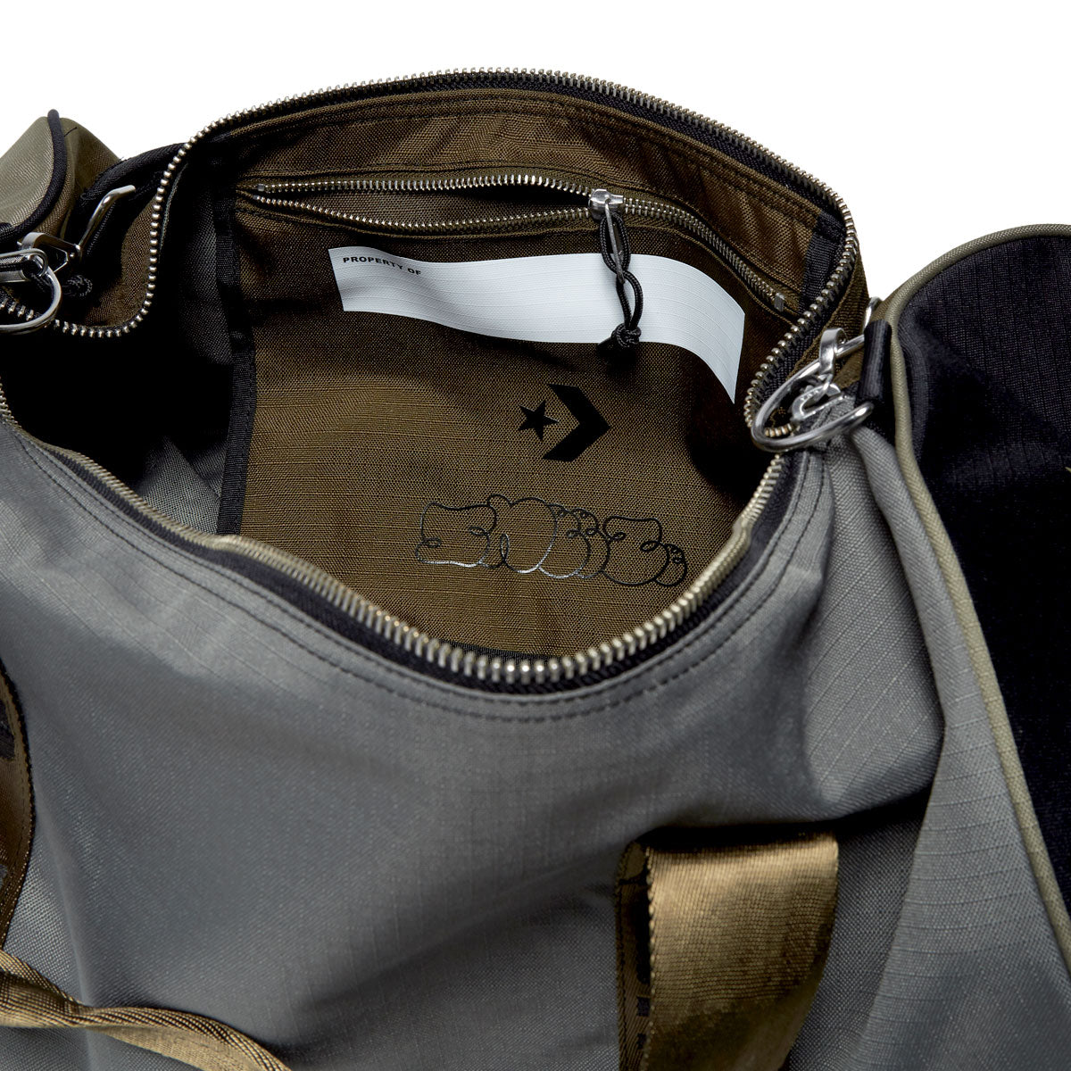 Converse x Sneeze Mag Duffle Bag - Surplus Olive image 5