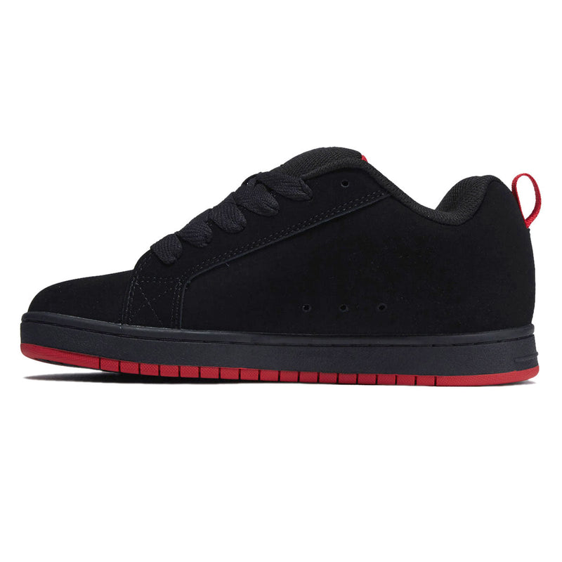 DC Court Graffik SQ Shoes - Black/Grey/Red