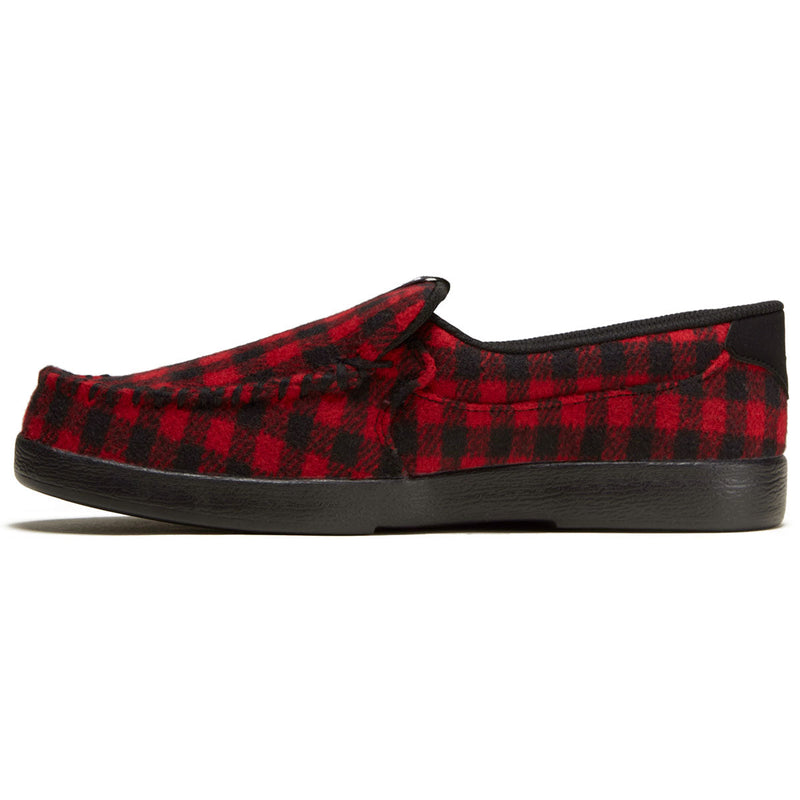 DC Villain 2 Shoes - Black/Red Plaid