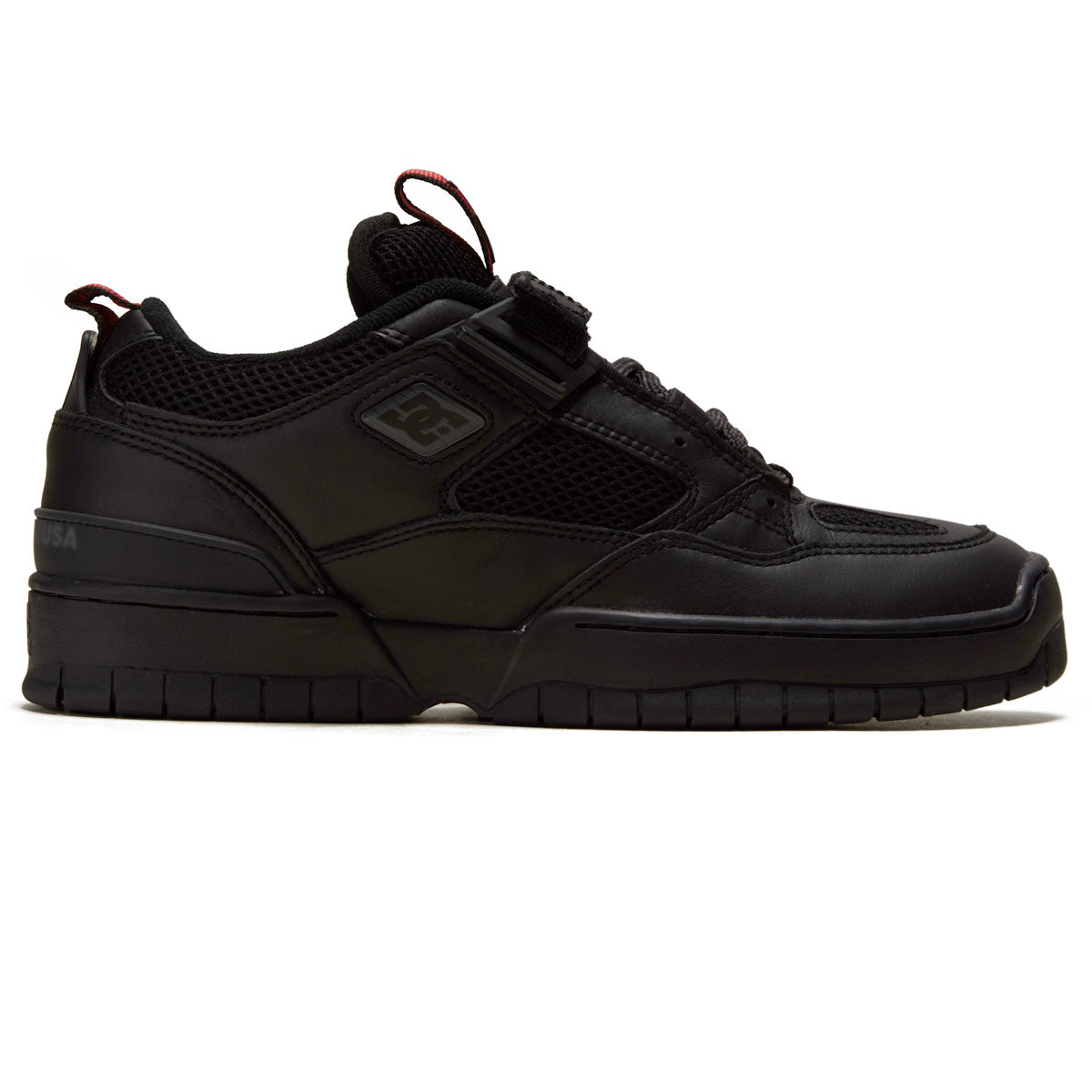DC JS 1 Shoes - Black/Red image 1