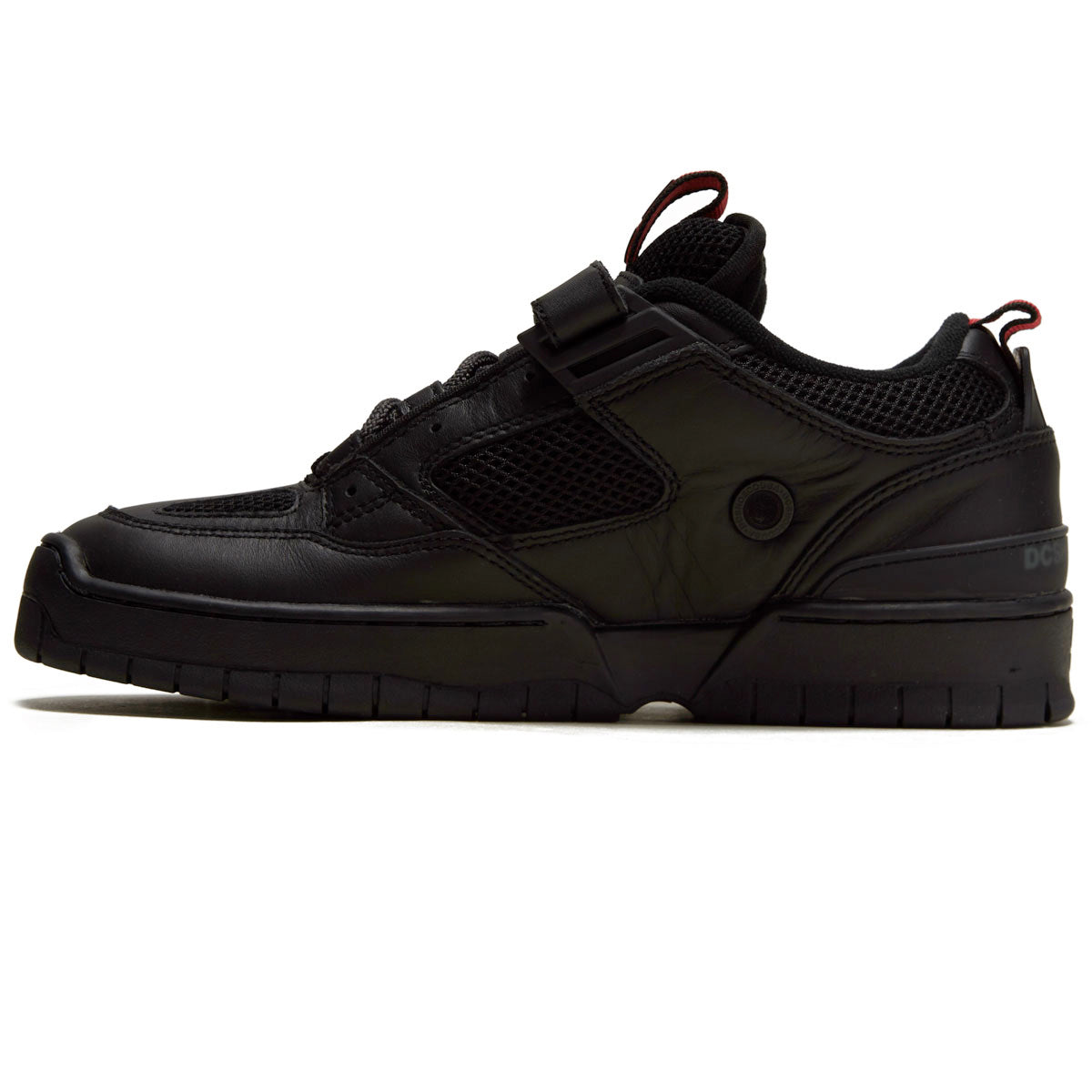 DC JS 1 Shoes - Black/Red image 2