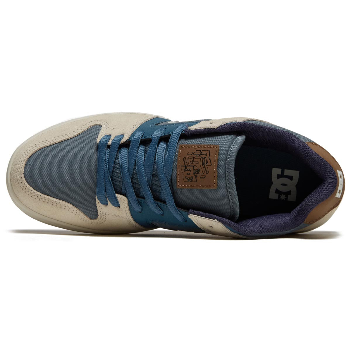 DC Manteca 4 Shoes - Grey/Blue/White image 3