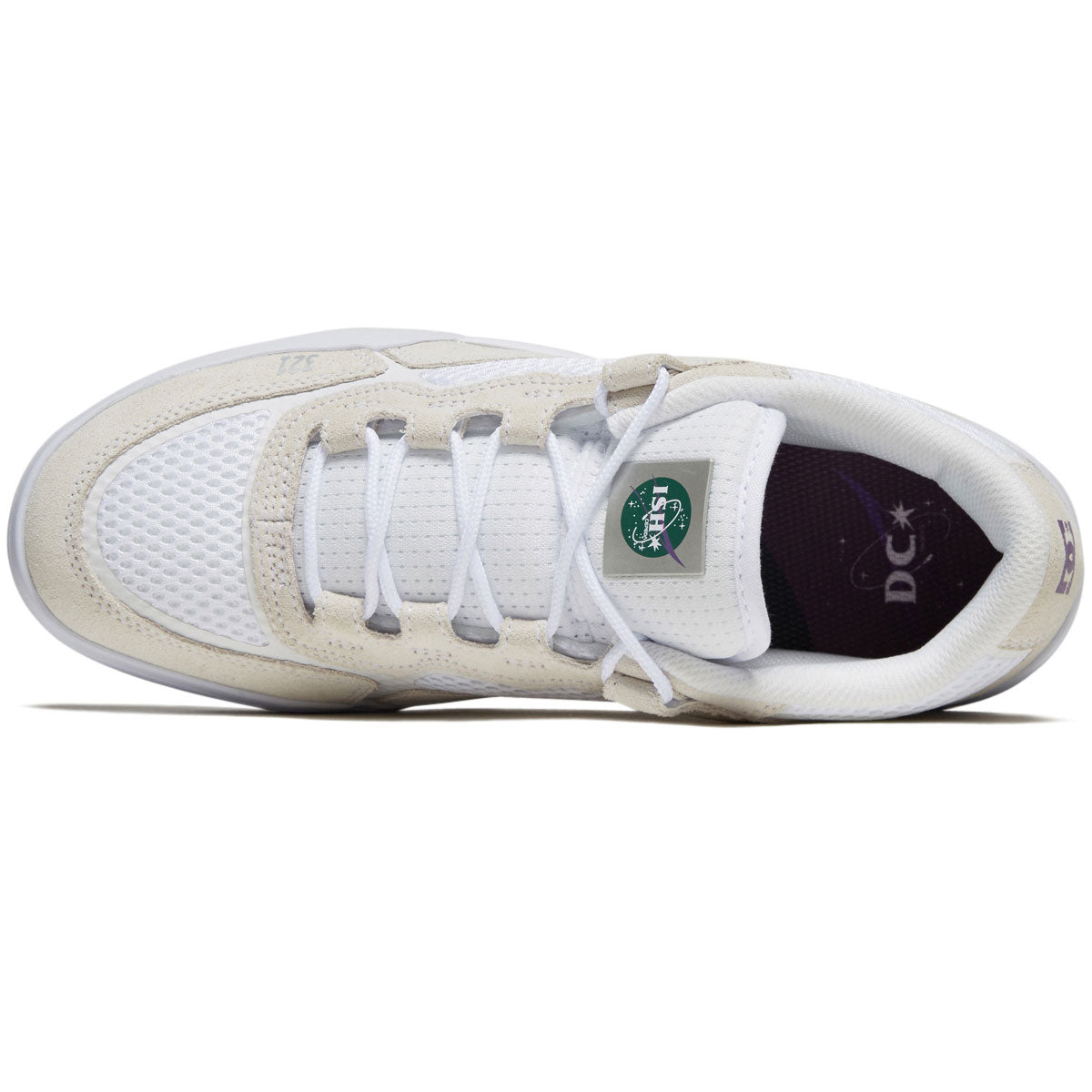 DC Metric S Ish Shoes - White/Purple image 3