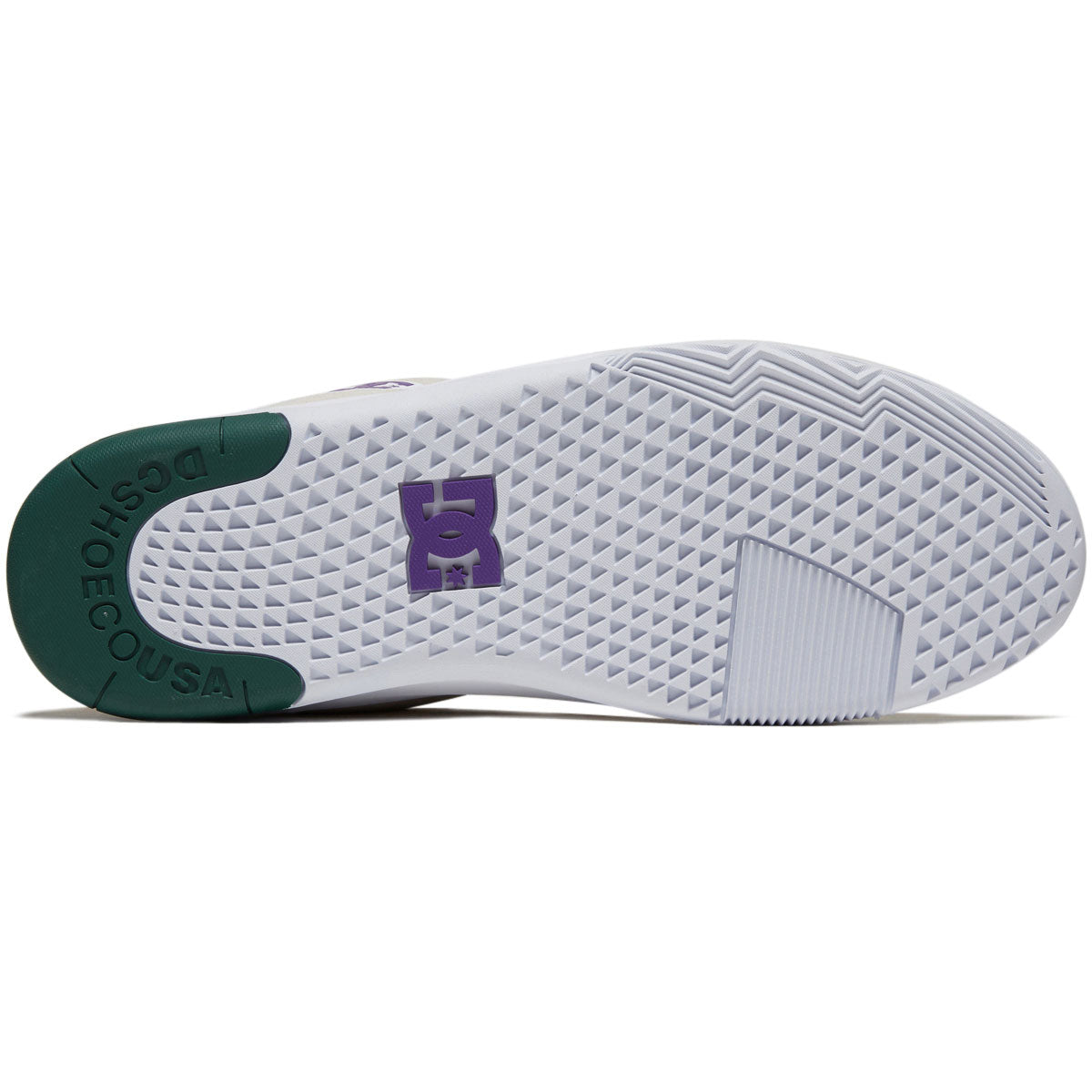 DC Metric S Ish Shoes - White/Purple image 4
