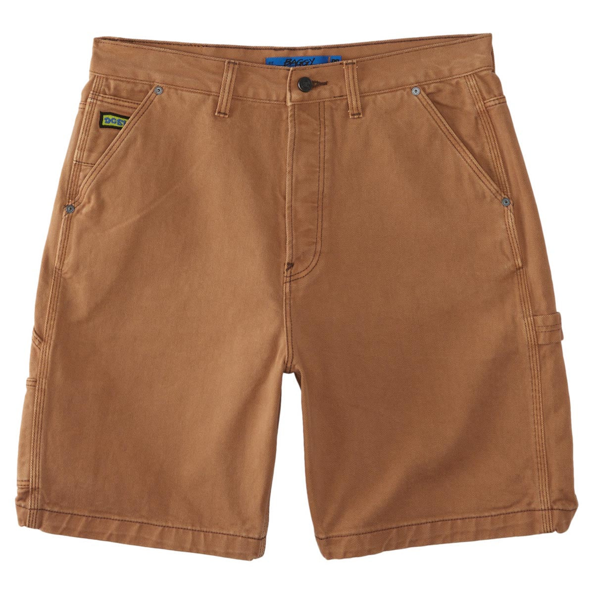 DC Carpenter Baggy Shorts - Brown Overdye image 1