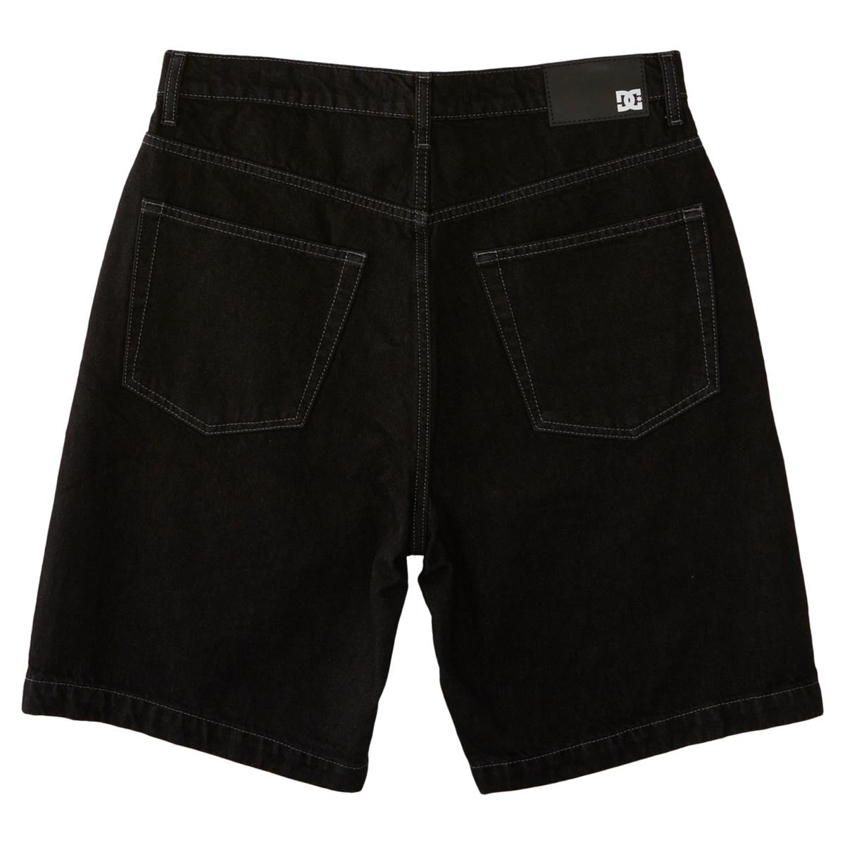 DC Worker Baggy Denim Shorts - Black Tint image 2