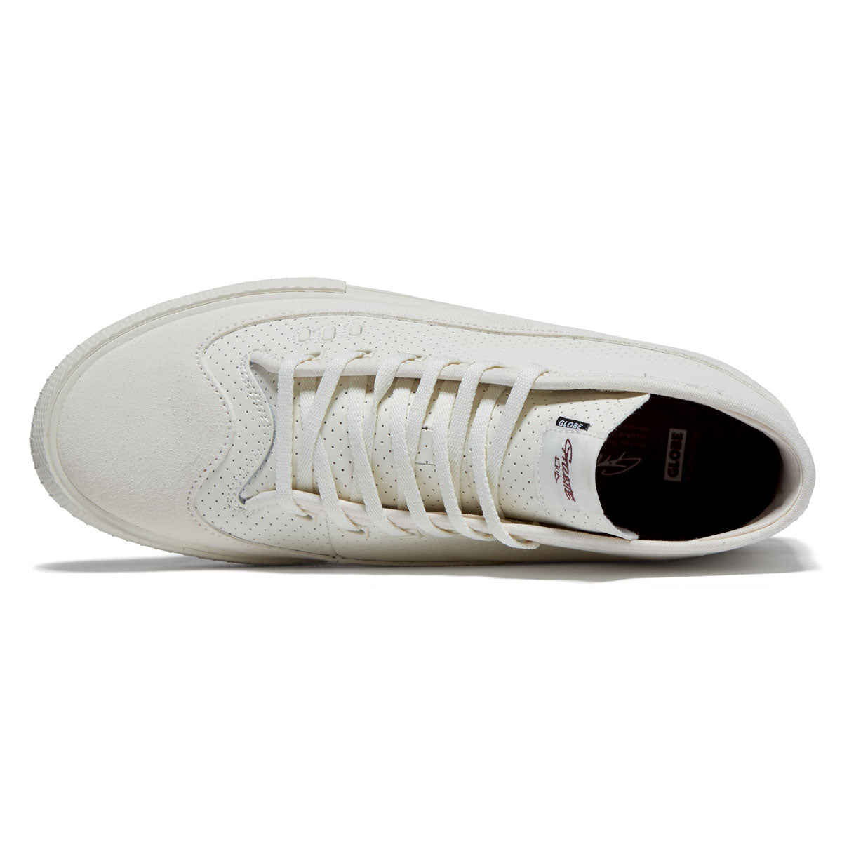 Globe Gillette Mid Shoes - Cream Leather – Daddies Board Shop