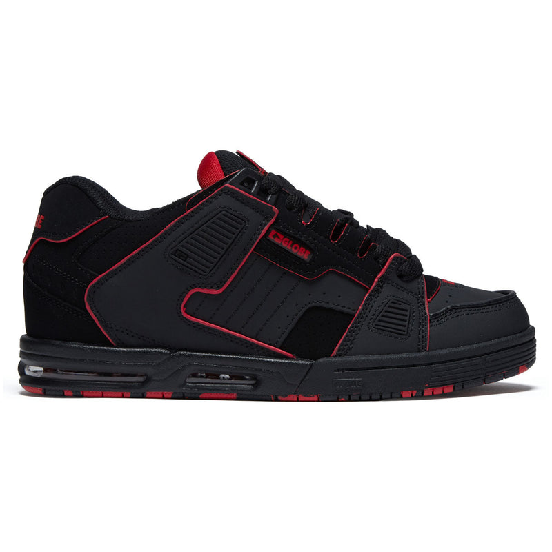 Globe Sabre Shoes - Black/Red/Mosaic