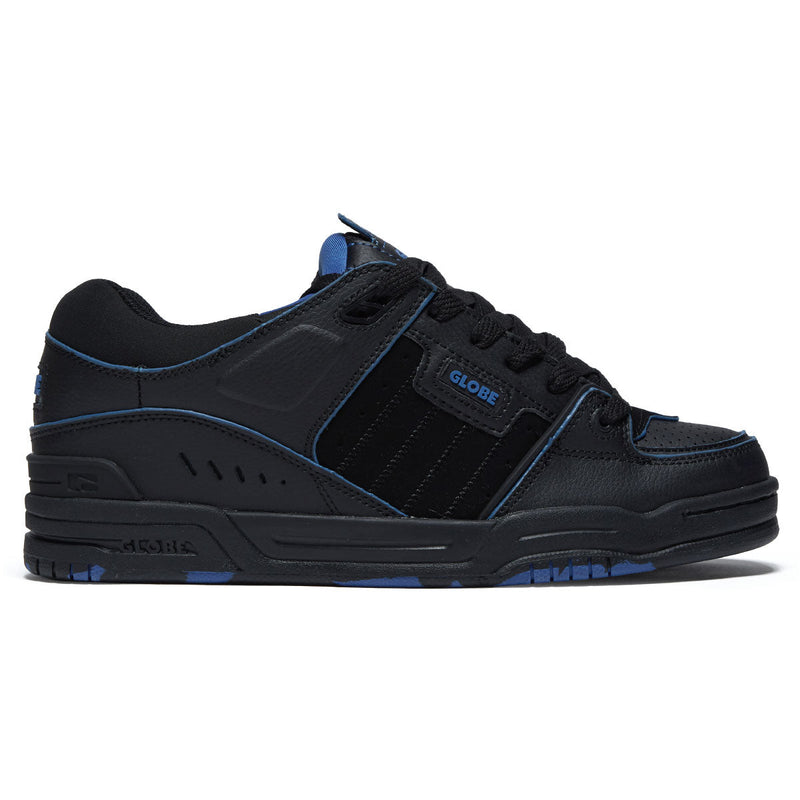 Globe Fusion Shoes - Black/Blue/Mosaic