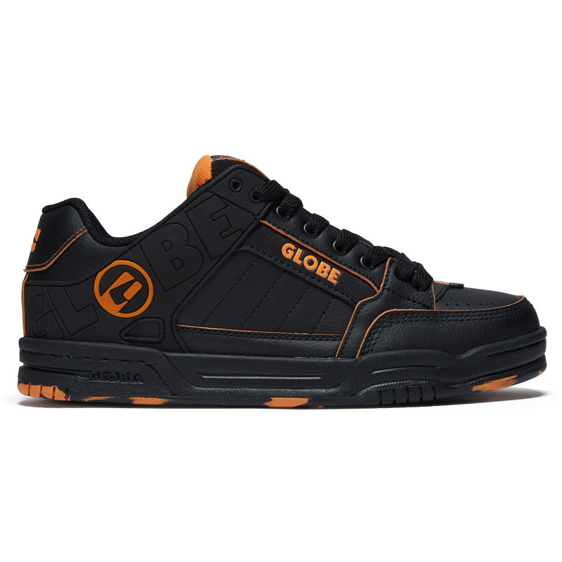 Globe Tilt Shoes - Black/Orange/Mosaic