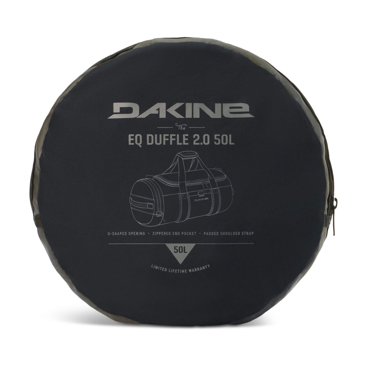 Dakine Eq 2.0 50L Duffle Bag - Carbon Heather image 3