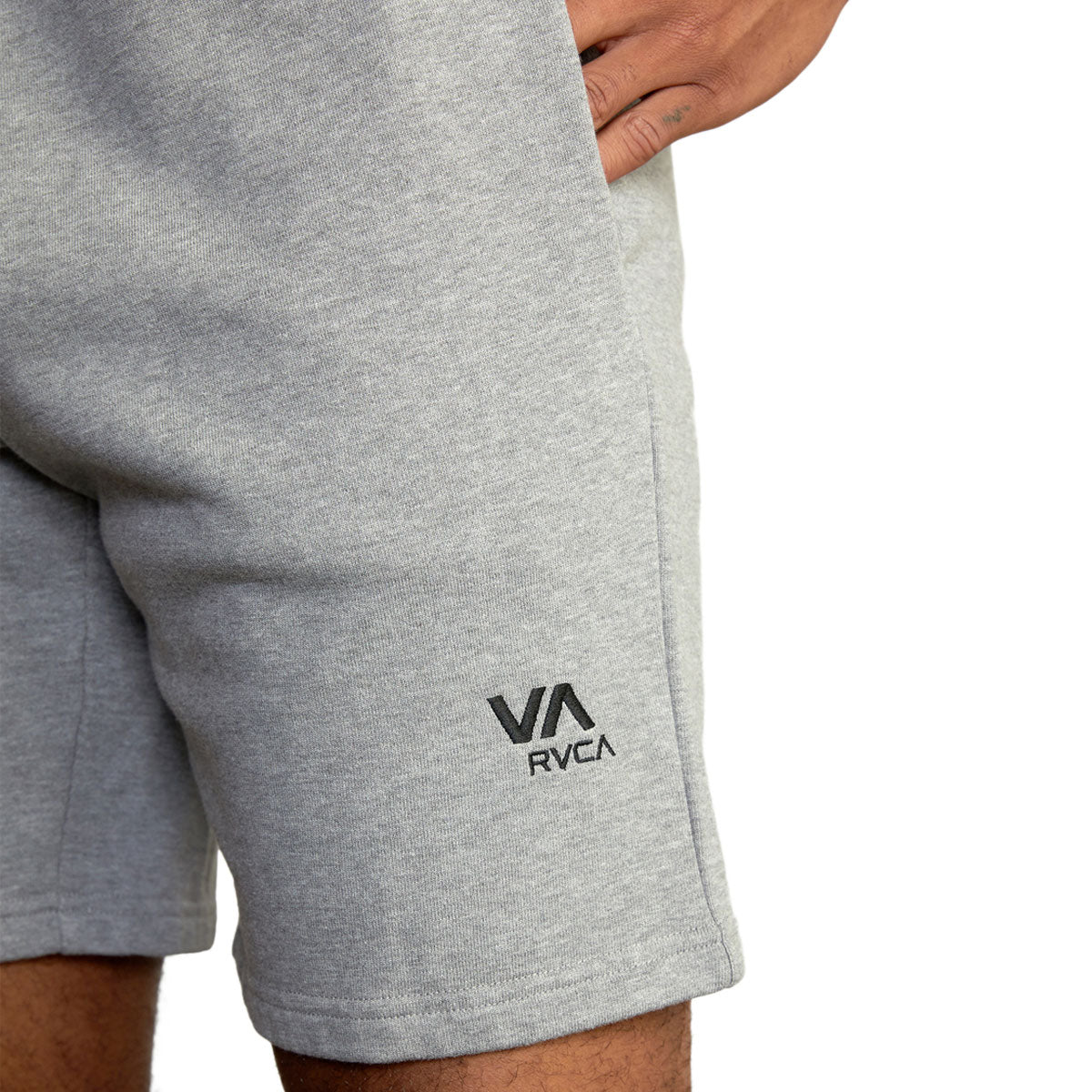 RVCA Va Essential Sweat Shorts - Light Marle image 4
