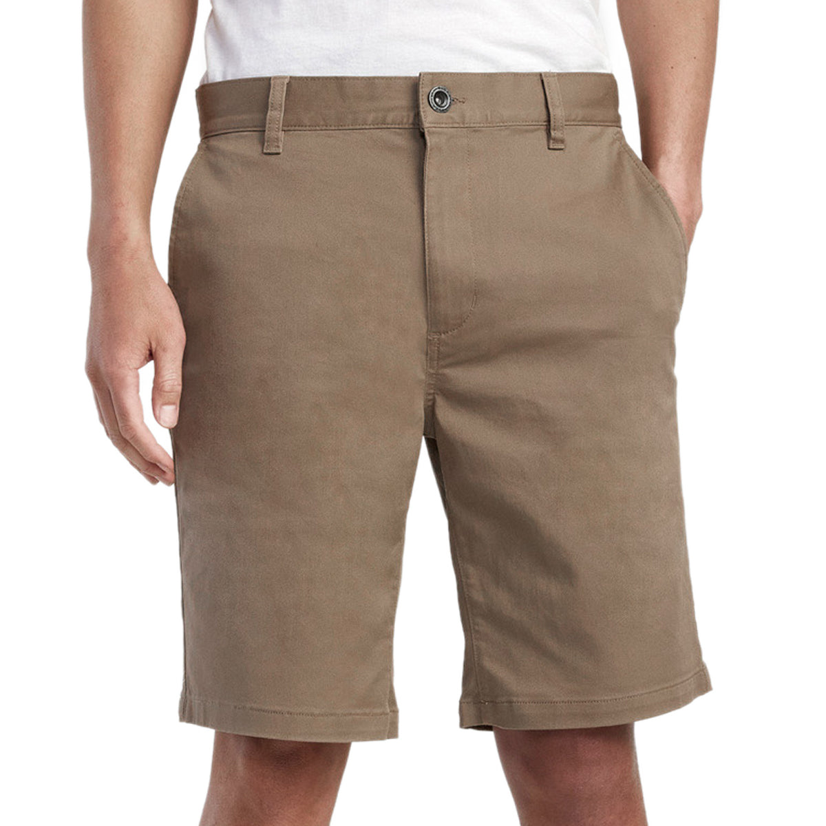 RVCA The Weekend Stretch Shorts - Dark Khaki image 2