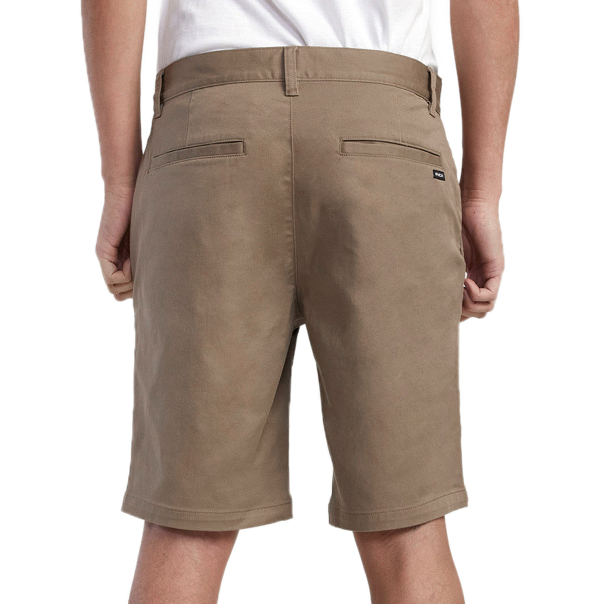 RVCA The Weekend Stretch Shorts - Dark Khaki image 3